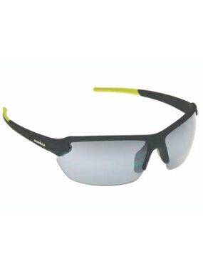 Ironman Triathlon Rush Turquoise Polarized Sport Sunglasses Smoke Flash Mirror